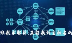 TP钱包转账技术解析：未能找到主机名的解决方案