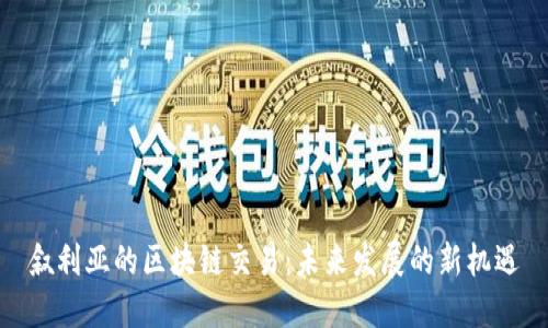 叙利亚的区块链交易：未来发展的新机遇