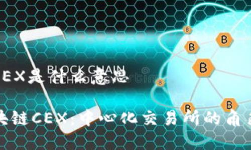 区块链CEX是什么意思

理解区块链CEX：中心化交易所的角色与影响